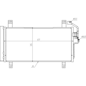 КОНДЕНСАТОР, КОНДИЦИОНЕР HART 621 619