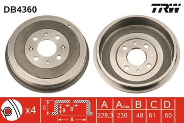 BĘBNEN ТОРМОЗНОЙ DB4360