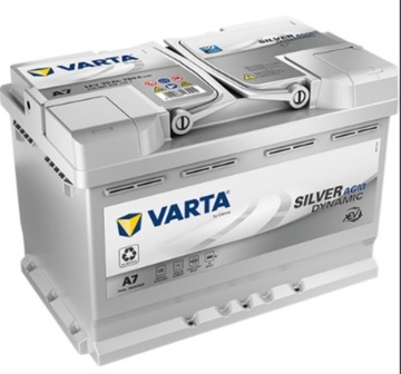 АККУМУЛЯТОР VARTA E39 A7 70AH 760A AGM НОВЫЙ ЛИНИЯ