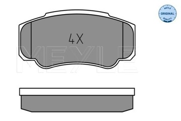 КОЛОДКИ HAM. FIAT T. DUCATO 02- 0252392120 MEYLE