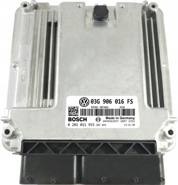 ECU VW GOLF 1.9 03G906016FS 0281011955 IMMO OFF