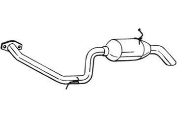 BOSAL ГЛУШИТЕЛЬ СИСТЕМЫ ВЫХЛОПНОЙ ЗАД TOYOTA RAV 4 III 2.0 02.06-06.13