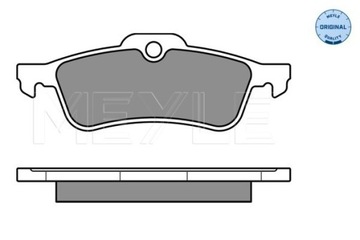 КОЛОДКИ HAM ЗАД MEYLE HONDA CIVIC IX 1.8 I-VTEC