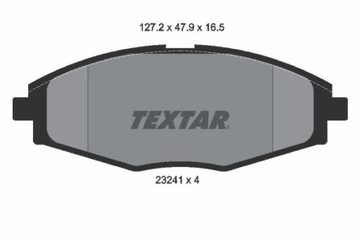 TEXTAR 2324102 КОЛОДКИ ГАЛЬМІВНІ