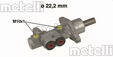 HAM.POMPA VW LUPO 1,4 16V 98-05 05-0492 METELLI