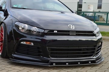 СПОЙЛЕР ПЕРЕДНЕГО ZDERZAKA/SPÓDNICA/FALBANA Z OSTRZEM DO VW SCIROCCO R 13