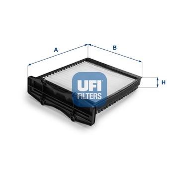 ФИЛЬТР, ВЕНТИЛЯЦИЯ СТОРОНЫ ПАССАЖИРА UFI 53.105.00