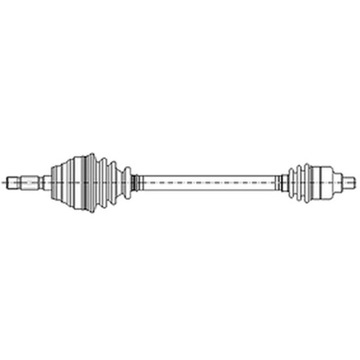 ВАЛ КАРДАННЫЙ METELLI 17-0256