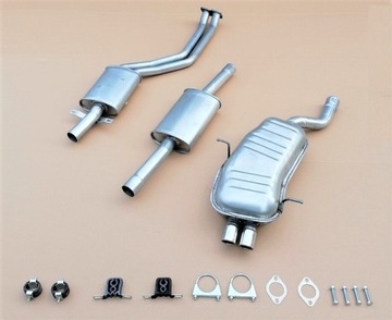 BMW 3 E46 320 323 328 2.0 2.5 2.8 MAX КОМПЛЕКТ ГЛУШИТЕЛЬ