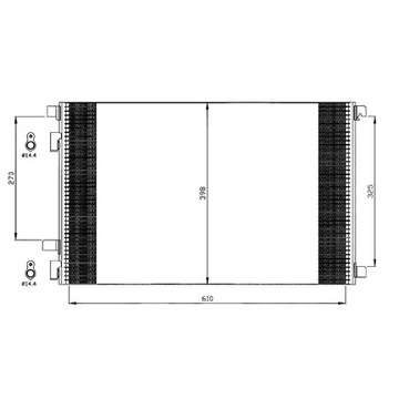 РАДИАТОР КОНДИЦИОНЕРА RENAULT
