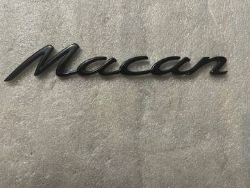 ЭМБЛЕМА ЛОГОТИП НАДПИСЬ PORSCHE MACAN ОРИГИНАЛ Б/У