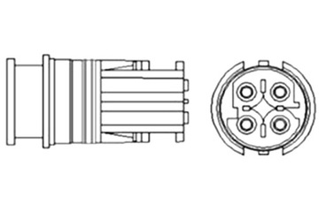 MAGNETI MARELLI ЗОНД ЛЯМБДА BMW 1 E81 1 E87 3 E90 3 E91 X3 E83