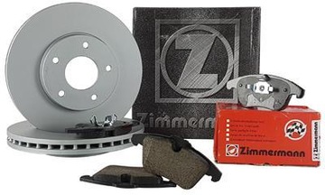 ZIMMERMANN TARCZE+KLOCKI P NISSAN MURANO Z50 320MM