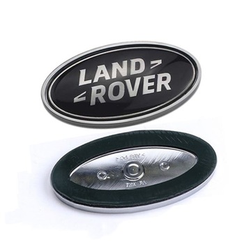 НАКЛЕЙКА ЭМБЛЕМА ЗНАЧЕК LAND ROVER-CZARNYSREBRNY