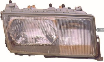 ФАРА MERCEDES 190 W201 82-93 H4+H3 Z BIALYM Z LAMP.P/MG REG.PNEUM.PR