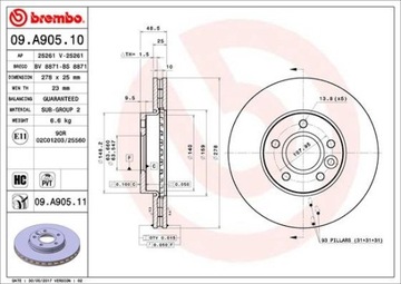 ДИСК ТОРМОЗНОЙ ПЕРЕД FORD VOLVO 1686722