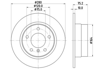 ДАТЧИК ПОЛОЖЕНИЯ ВАЛА ГРМ 6PU 009 HELLA 6PU 009 168-401