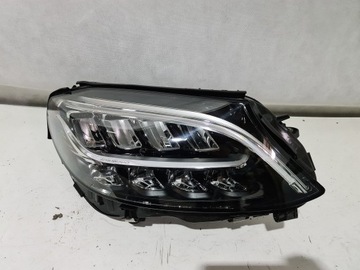 ПРАВА ФАРА MERCEDES C-KLASA РЕСТАЙЛ FULL LED (СВІТЛОДІОД) 205