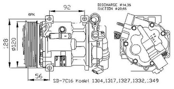 NRF 32239 КОМПРЕССОР, КОНДИЦИОНЕР