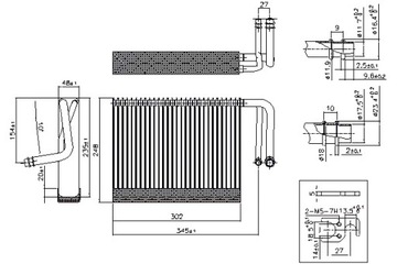 NISSENS ИСПАРИТЕЛЬ КОНДИЦИОНЕРА NISSENS 92327 BMW 5 7 F10-F11-F18-F01 10-