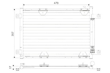 VALEO КОНДЕНСАТОР КОНДИЦИОНЕРА SUZUKI GRAND VITARA I 1.6-2.5