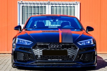 СПОЙЛЕР ПЕРЕДНЕГО ZDERZAKA/SPÓDNICA/FALBANA ZE SKRZYDŁEM ДЛЯ AUDI RS5 F5 B