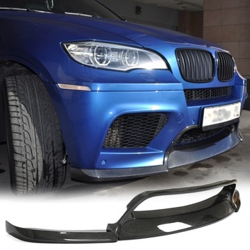 CARBON СПОЙЛЕР ДОКЛАДКА БАМПЕРА BMW X5M E70 X6M E71 2010-2014