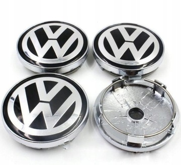 VW КОЛПАЧОК КОЛПАЧКИ KAPSLE ДИСКОВ 60MM 4 ШТУКИ НОВЫЕ