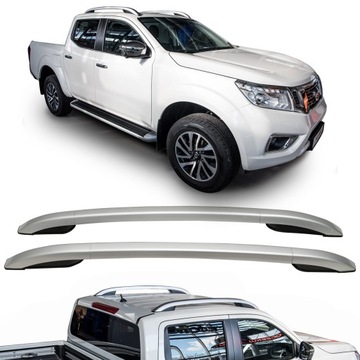 РЕЙЛИНГИ НА КРЫШУ SREBRNE NISSAN NAVARA NP 300 2015+