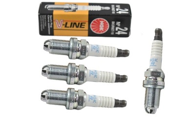 4 X NGK KERZEN ZÜNDUNG BKUR6ET10 VL24 4 STÜCK