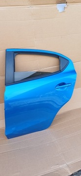 ДВЕРЬ ЛЕВАЯ ЗАД MAZDA 2 DJ 14-