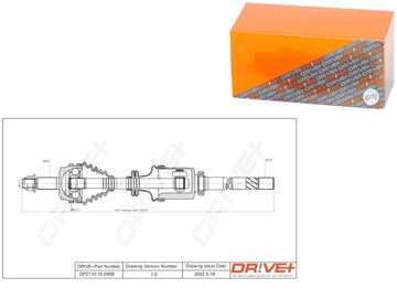 ПОЛУОСЬ ПРИВОДНАЯ RENAULT MASTER II 2.2DCI 00- P DRIVE+