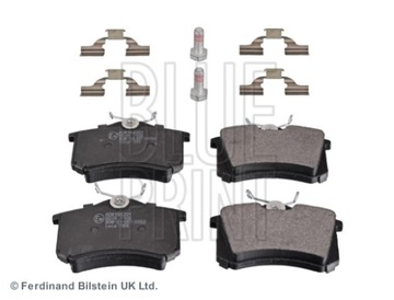 ДИСКИ ТОРМОЗНЫЕ КОЛОДКИ ЗАДНИЙ BLUE PRINT RENAULT CLIO III