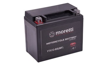 АККУМУЛЯТОР KAWASAKI ER5 ER 6F ER/6N MORETTI YTX12