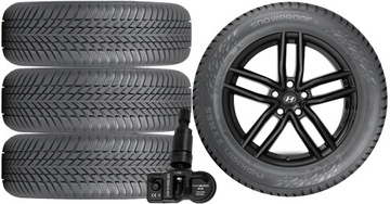 НОВЫЕ ШЕСТЕРНИ ЗИМА HYUNDAI SONATA NOKIAN 225/50R17+TPMS