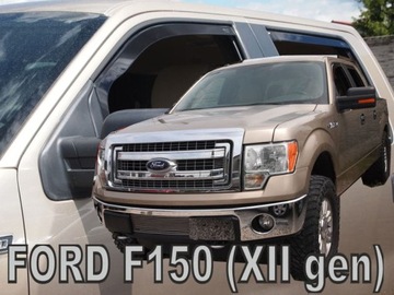 ОБТЕКАТЕЛИ HEKO FORD F-150 VII XLT 4D 2008-14 4 ШТ.