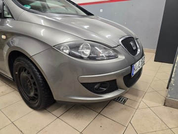 БАМПЕР ПЕРЕД ПЕРЕДНИЙ SEAT ALTEA 2003-2010 ЦВЕТ LS7U