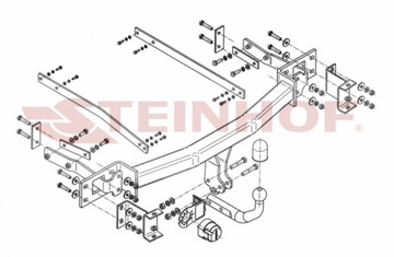 КРЮК БУКСИРОВОЧНЫЙ MERCEDES E-KLASA (4D) (W211) 03/200