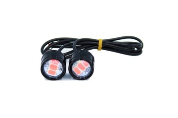 MINI GLÜHBIRNEN ŚWIATŁA STOP LED (LEUCHTDIODE) 12V ROT STOPPSIGNAL
