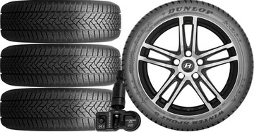 НОВЫЕ ШЕСТЕРНИ ЗИМА HYUNDAI VELOSTER DUNLOP 215/45R17+TPMS