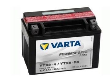 АККУМУЛЯТОР 8AH/135A 12V L+ VARTA AGM X9-BS TX9-4