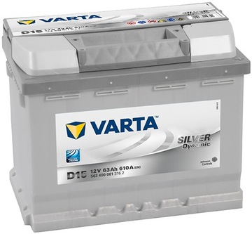 АККУМУЛЯТОР VARTA SILVER 63AH 610A D15 T. GÓRY