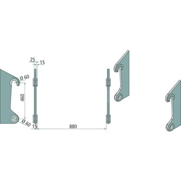 SET / SATZ DER ELEMENTE ST52 DO AHLMANN AS 11, 14, 150