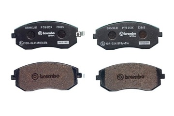 BREMBO КОЛОДКИ ТОРМОЗНЫЕ TUNINGOWE XTRA ПЕРЕД TAK SUBARU FORESTER