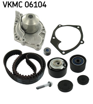 SKF VKMC 06104 НАСОС ВОДНАЯ + КОМПЛЕКТ РЕМНЯ ГРМ