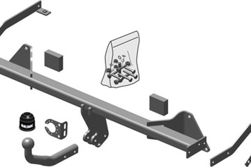 BRINK КРЮК БУКСИРОВОЧНЫЙ OPEL COMBO FURGON / УНИВЕРСАЛ (X1