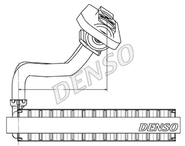 ИСПАРИТЕЛЬ DENSO DEV09020 77363895