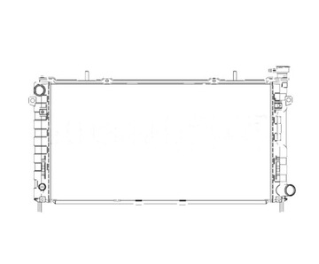 РАДИАТОР ВОДЫ 242108-1 SRL