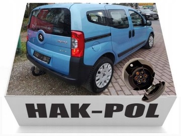 КРЮК HOLOWNICZY+MODUŁ7P DO PEUGEOT BIPPER 2007DO20