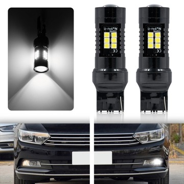 2X LED (СВЕТОДИОД ) ХОДОВЫЕ ОГНИ ДХО ЛАМПОЧКА CANBUS W21W, VW PASSAT B, ОШИБКА